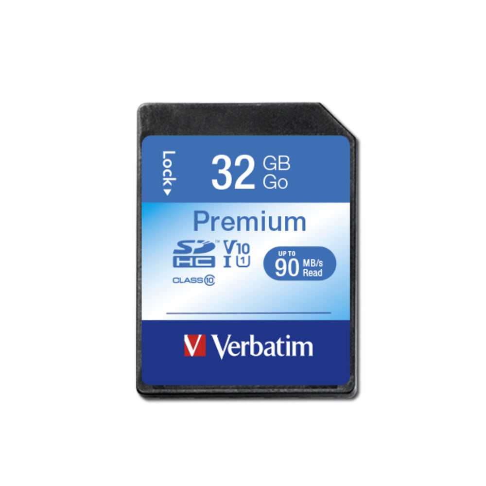Verbatim SDHC Speicherkarte 32 GB UHS-I Premium Class 10 Verbatim SDHC Speicherkarte 32 GB UHS-I Premium Class 10